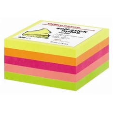 Office Depot 76x76mm öntapadós neon kockatömb 400lap Office Depot 76x76mm öntapadós neon kockatömb 400lap