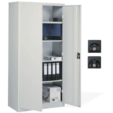 Office Pro KS 195 szürke univerzális irodai fémszekrény Office Pro KS 195 szürke univerzális irodai fémszekrény