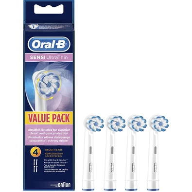 Oral-B EB60-4 Sensitive Clean 4 db-os fogkefefej szett Oral-B EB60-4 Sensitive Clean 4 db-os fogkefefej szett
