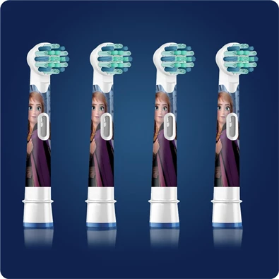 Oral-B Kids Jégvarázs 2 4 db-os fogkefefej szett Oral-B Kids Jégvarázs 2 4 db-os fogkefefej szett