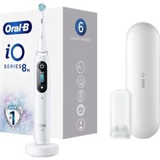 Oral-B iO Series 8 alabástromfehér elektromos fogkefe Oral-B iO Series 8 alabástromfehér elektromos fogkefe