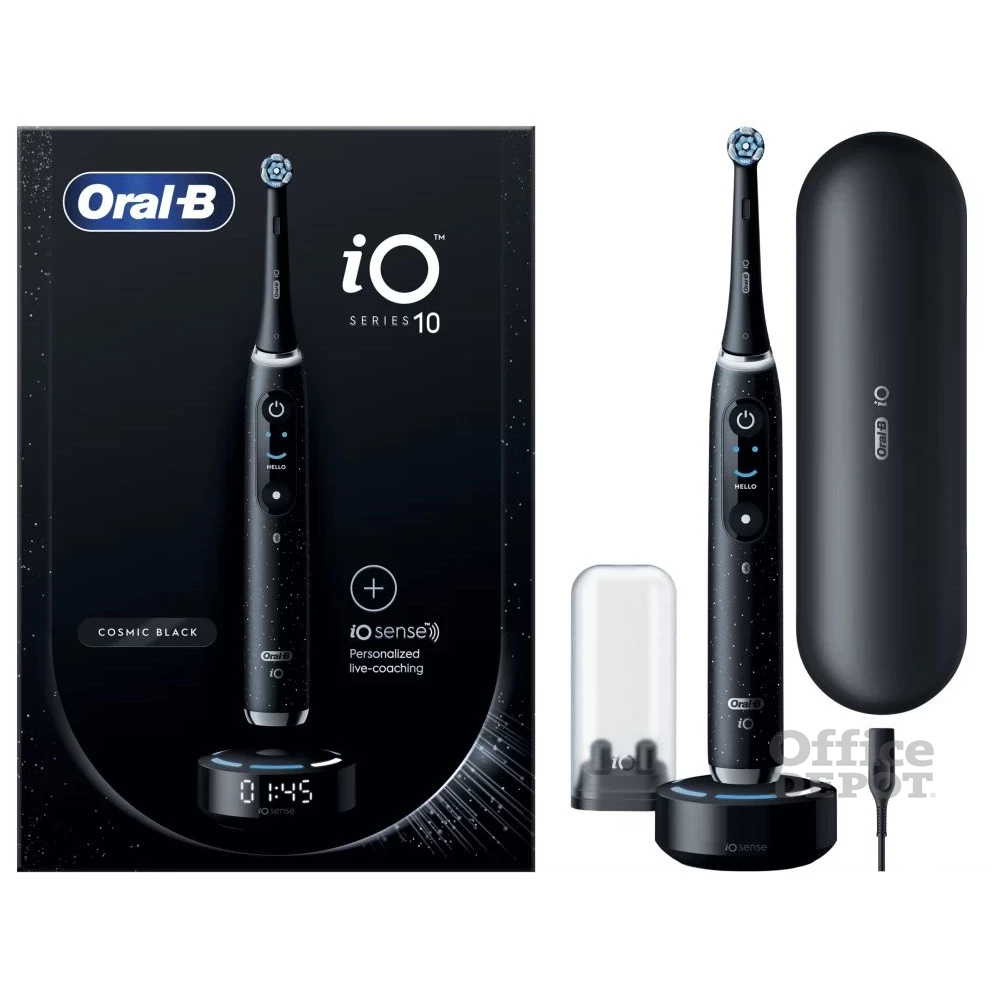 Oral-B iO series 10 Cosmic Black elektromos fogkefe