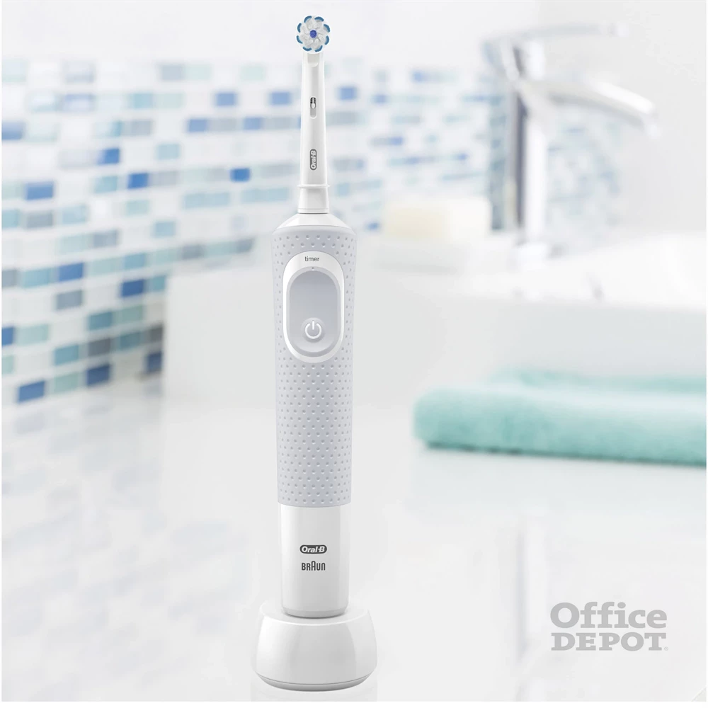 Oral-B Vitality 100 Sensitive Clean fehér elektromos fogkefe