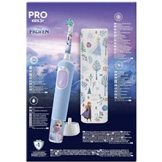 Oral-B D103 Vitality PRO jégvarázs gyerek elektromos fogkefe tokkal Oral-B D103 Vitality PRO jégvarázs gyerek elektromos fogkefe tokkal