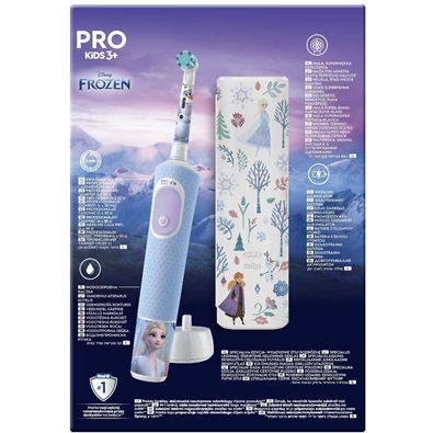 Oral-B D103 Vitality PRO jégvarázs gyerek elektromos fogkefe tokkal Oral-B D103 Vitality PRO jégvarázs gyerek elektromos fogkefe tokkal