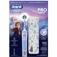 Oral-B D103 Vitality PRO jégvarázs gyerek elektromos fogkefe tokkal Oral-B D103 Vitality PRO jégvarázs gyerek elektromos fogkefe tokkal