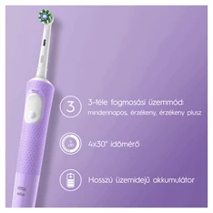 Oral-B D103 Vitality lila elektromos fogkefe Oral-B D103 Vitality lila elektromos fogkefe
