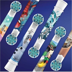 Oral-B Kids Jégvarázs 2 4 db-os fogkefefej szett Oral-B Kids Jégvarázs 2 4 db-os fogkefefej szett