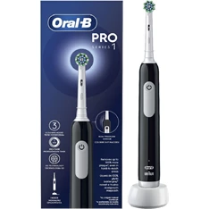 Oral-B PRO1 Black Cross Action elektromos fogkefe Oral-B PRO1 Black Cross Action elektromos fogkefe