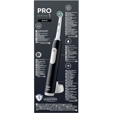 Oral-B PRO1 Black Cross Action elektromos fogkefe Oral-B PRO1 Black Cross Action elektromos fogkefe
