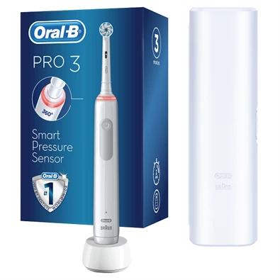 Oral-B Pro 3 3500 fehér elektromos fogkefe Oral-B Pro 3 3500 fehér elektromos fogkefe
