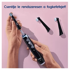 Oral-B iO Gentle Care Black Rainbow fekete 4 db-os fogkefefej szett Oral-B iO Gentle Care Black Rainbow fekete 4 db-os fogkefefej szett