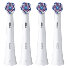 Oral-B iO Radiant White Rainbow fehér 4 db-os fogkefefej szett Oral-B iO Radiant White Rainbow fehér 4 db-os fogkefefej szett