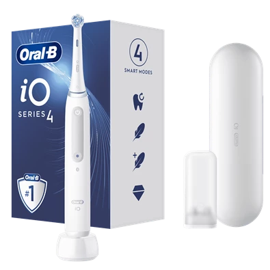 Oral-B iO Series 4 fehér elektromos fogkefe Oral-B iO Series 4 fehér elektromos fogkefe
