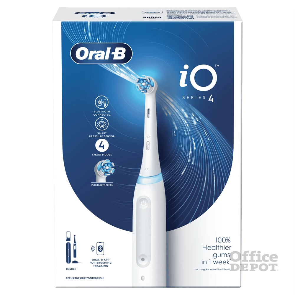 Oral-B iO Series 4 fehér elektromos fogkefe