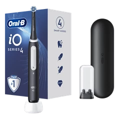 Oral-B iO Series 4 matt fekete elektromos fogkefe Oral-B iO Series 4 matt fekete elektromos fogkefe