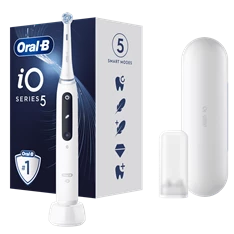 Oral-B iO Series 5 fehér elektromos fogkefe