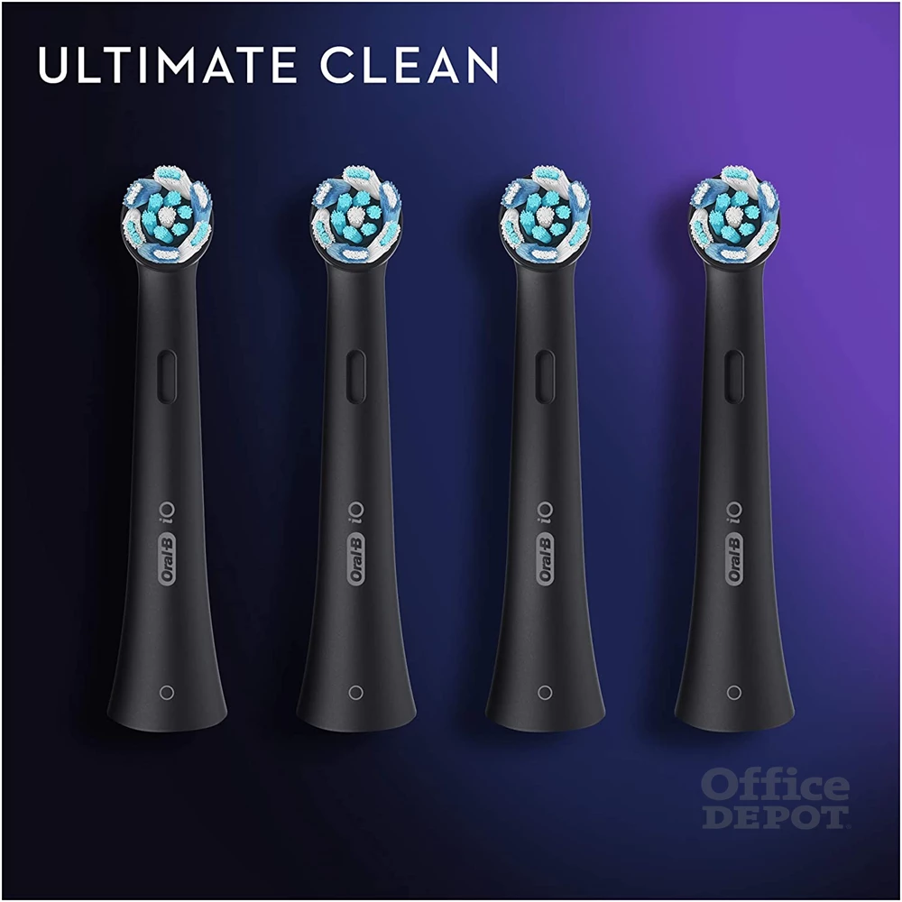 Oral-B iO Ultimate Clean 4 db-os fekete fogkefefej szett
