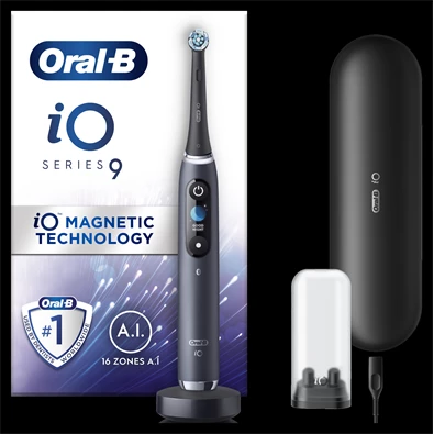 Oral-B iO series 9 fekete elektromos fogkefe Oral-B iO series 9 fekete elektromos fogkefe
