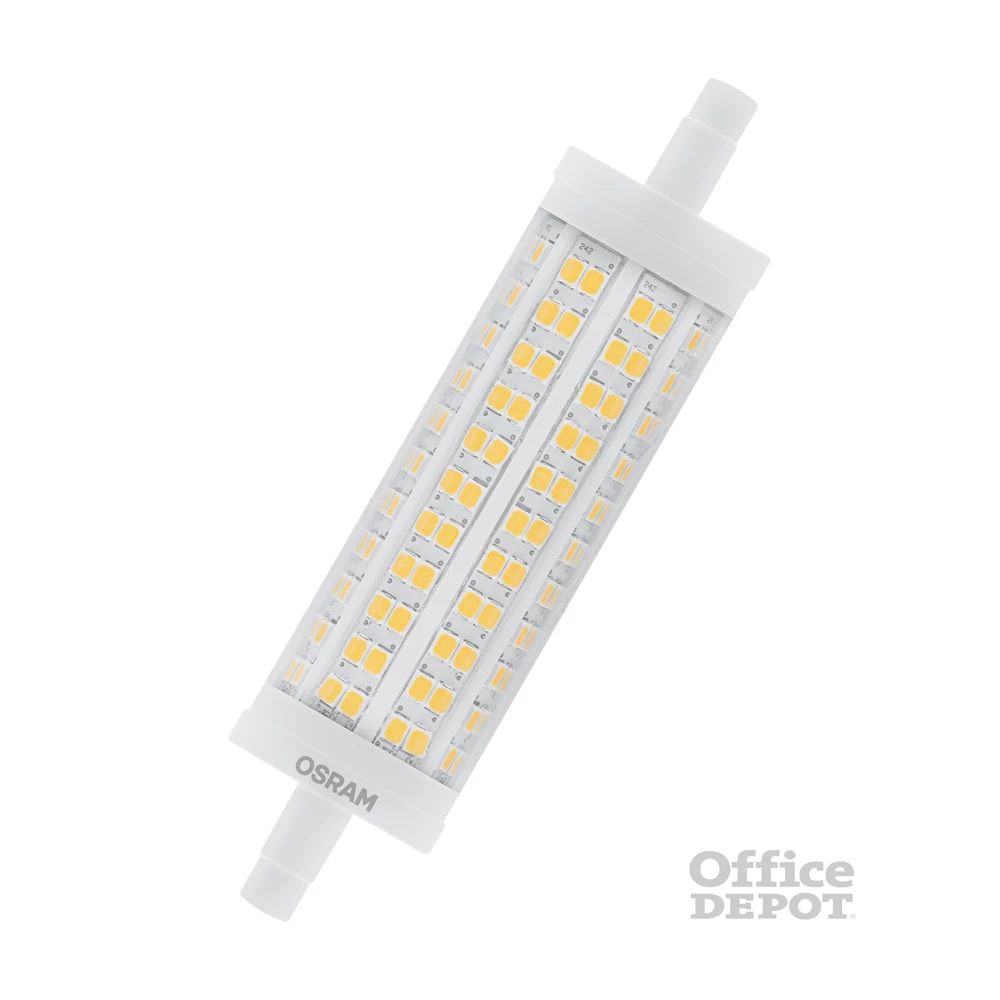 Osram Superstar műanyag búra/17,5W/2452lm/2700K/R7s dimmelhető LED ceruza izzó