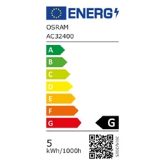 Osram Vintage átlátszó üveg búra/5W/300lm/2000K/E27 LED gömb izzó Osram Vintage átlátszó üveg búra/5W/300lm/2000K/E27 LED gömb izzó