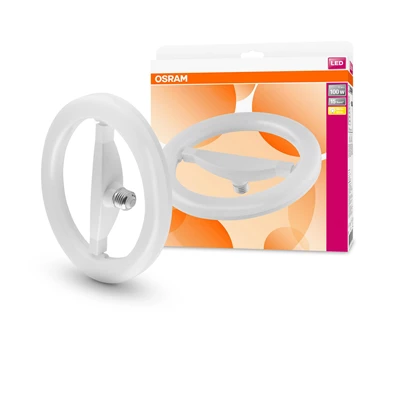 Osram matt műanyag búra/17W/1521lm/2700K/E27 LED körfénycső Osram matt műanyag búra/17W/1521lm/2700K/E27 LED körfénycső