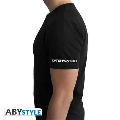 Overwatch Logo férfi fekete XL méretű póló Overwatch Logo férfi fekete XL méretű póló