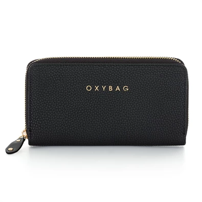 Oxybag Leather Black Mony L női pénztárca Oxybag Leather Black Mony L női pénztárca