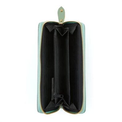 Oxybag Leather Mint Mony L női pénztárca
