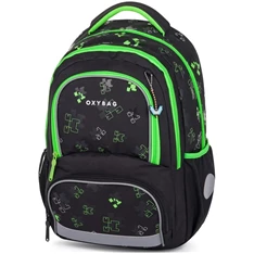 Oxybag Next Green Cube hátizsák
