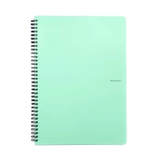 Oxybag Pastelini Green A4 60 lapos vonalas spirálfüzet