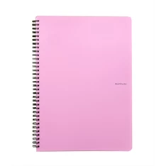 Oxybag Pastelini Pink A5 60 lapos vonalas spirálfüzet Oxybag Pastelini Pink A5 60 lapos vonalas spirálfüzet