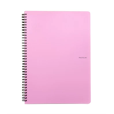 Oxybag Pastelini Pink A5 60 lapos vonalas spirálfüzet Oxybag Pastelini Pink A5 60 lapos vonalas spirálfüzet