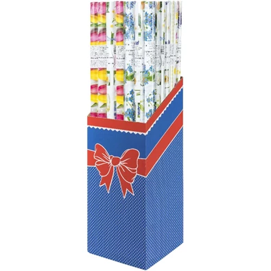 IRIS tekercses csomagolópapír 99,5x68,5cm,  különböző mintákkal, 80g/m2