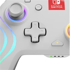 PDP 500-238-WH Afterglow Wave Nintendo Switch RGB LED Lighting fehér vezeték nélküli kontroller PDP 500-238-WH Afterglow Wave Nintendo Switch RGB LED Lighting fehér vezeték nélküli kontroller
