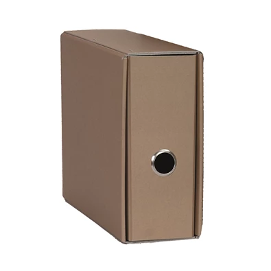 PD A5 80 mm natúr tokos iratrendező PD A5 80 mm natúr tokos iratrendező