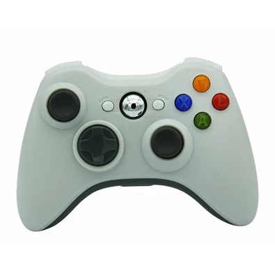 PRC PRCX360PCWLSSW vezeték nélküli Xbox 360/PC USB adapterrel fehér kontroller PRC PRCX360PCWLSSW vezeték nélküli Xbox 360/PC USB adapterrel fehér kontroller