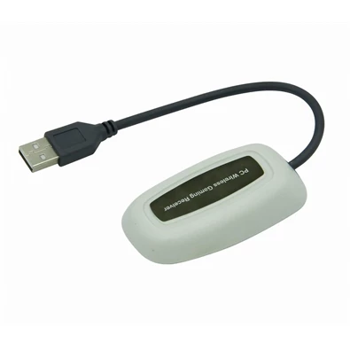 PRC PRCX360PCWLSSW vezeték nélküli Xbox 360/PC USB adapterrel fehér kontroller PRC PRCX360PCWLSSW vezeték nélküli Xbox 360/PC USB adapterrel fehér kontroller