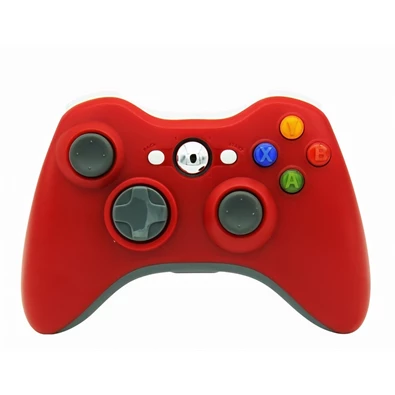 PRC PRCX360PCWLSSR vezeték nélküli Xbox 360/PC USB adapterrel piros kontroller PRC PRCX360PCWLSSR vezeték nélküli Xbox 360/PC USB adapterrel piros kontroller