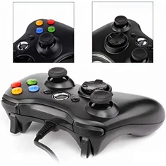 PRC PRCX360WRDBK vezetékes Xbox 360/PC fekete kontroller PRC PRCX360WRDBK vezetékes Xbox 360/PC fekete kontroller