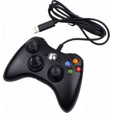 PRC PRCX360WRDBK vezetékes Xbox 360/PC fekete kontroller PRC PRCX360WRDBK vezetékes Xbox 360/PC fekete kontroller