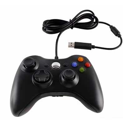 PRC PRCX360WRDBK vezetékes Xbox 360/PC fekete kontroller PRC PRCX360WRDBK vezetékes Xbox 360/PC fekete kontroller