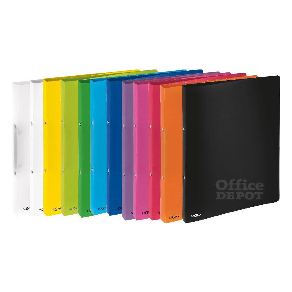 Pagna A4 PP 16mm 2 gyűrű fekete gyűrűs mappa