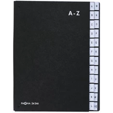 Pagna A-Z ig nyitott fekete előrendező Pagna A-Z ig nyitott fekete előrendező
