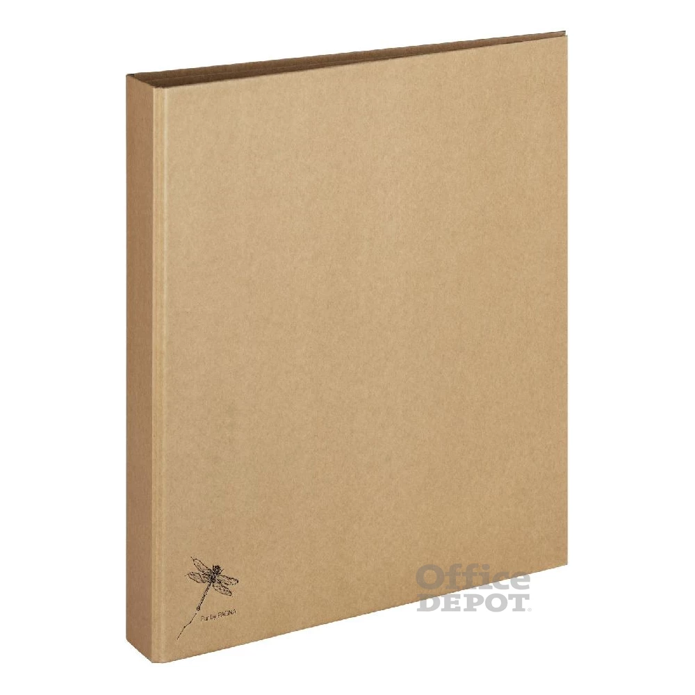 Pagna PUR A4 25 mm 2 gyűrű natúr gyűrűs mappa