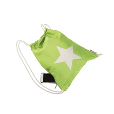 Pagna Trend 46x36cm vászon lime zöld tornazsák Pagna Trend 46x36cm vászon lime zöld tornazsák