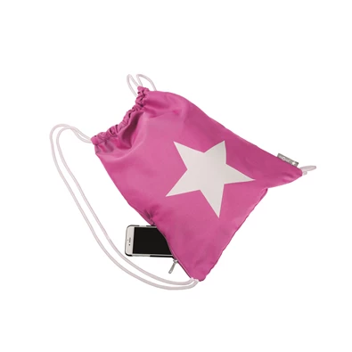 Pagna Trend 46x36cm vászon pink tornazsák Pagna Trend 46x36cm vászon pink tornazsák