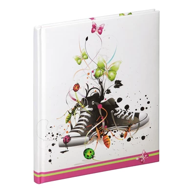 Pagna torna cipős 15x18 cm 128 sima lapos emlékkönyv