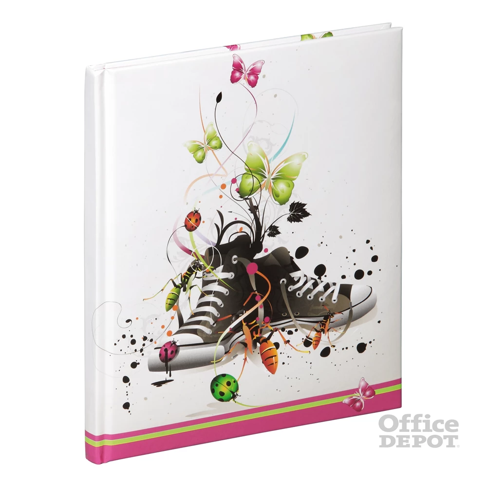 Pagna torna cipős 15x18 cm 128 sima lapos emlékkönyv