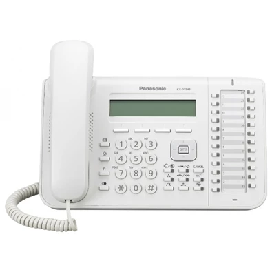 Panasonic DT543X fehér digitális rendszertelefon Panasonic DT543X fehér digitális rendszertelefon